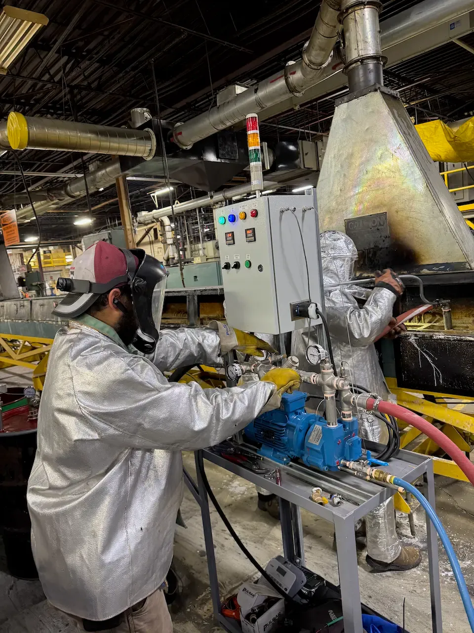 Chemical and water treatment facility systems